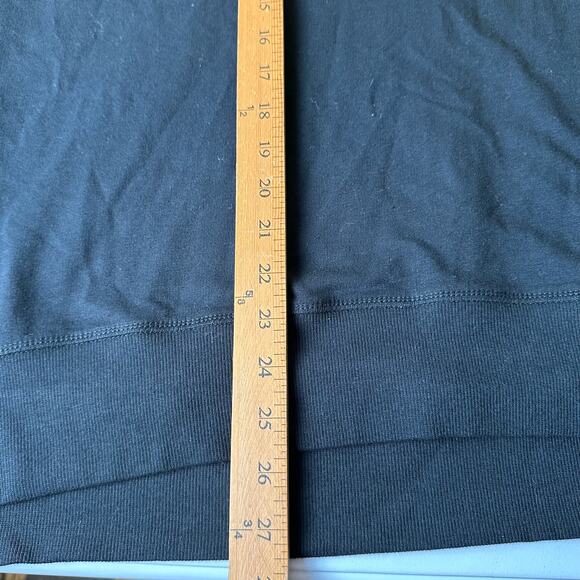 NFL Carolina Panthers Top Womens Large Black Tunic Logo NEW Long Sleeve Football - Picture 12 of 14